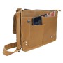 15 in. Full Grain Cowhide Leather Messenger Bag L87