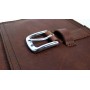 12 in. Full Leather Tablet Messenger iPad Tote L93