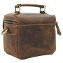 Full Grain Leather Vintage Camera Bag LC02