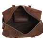 Cowhide Leather Overnight Travel Carry On Tote LD03