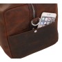 Cowhide Leather Overnight Travel Carry On Tote LD03