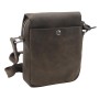 8.5” Cowhide Leather Satchel Shoulder Bag LH09