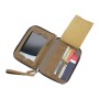 9 in. Cowhide Leather Mini-iPad Clutch Bag. LH10