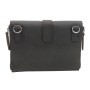 9 in. Cowhide Leather Mini-iPad Messenger Business Folder LH11