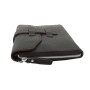 9 in. Cowhide Leather Mini-iPad Messenger Business Folder LH11