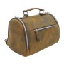 **Clearance** 11 in. Cowhide Leather Mini Duffle Handbag LH13