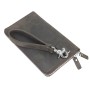 Full Grain Leather Clutch Holder Wallet with Phone Pocket LH32