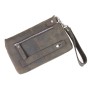 Full Grain Leather Unisex Medium Clutch Bag LH49