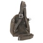 Full Grain Leather Small Roomy Backpack Shoulder Bag LK18