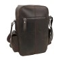 Insect Style Cowhide Leather Messenger Bag LM12