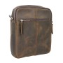 Cowhide Leather Messenger Shoulder Bag LM13
