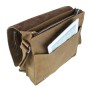 Cowhide Leather Messenger Bag LM14