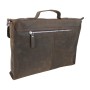 Cowhide Leather Slim Messenger Bag LM17