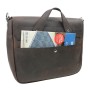 Full Grain Leather Casual Messenger Bag LM26
