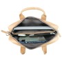Classic Medium Cowhide Leather Messenger Laptop Bag LM28