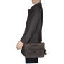 15 in. Full Leather Messenger Bag LM39