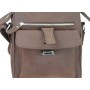 11 in. Cowhide Leather Satchel Bag LS03