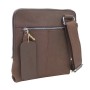 11 in. Cowhide Leather Satchel Bag LS04