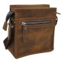 7 in. Cowhide Leather Satchel Bag LS07