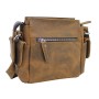 9 in. Cowhide Leather Satchel Bag LS08