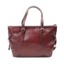 17 in. Large Cowhide Leather Shoulder Bag LS14