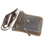 10” Cowhide Leather Cross-Body Shoulder Bag LS19