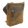 10” Cowhide Leather Cross-Body Shoulder Bag. LS21