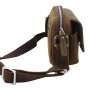 8 in. Cowhide Leather Parent-Child Shoulder Waist Bag LS26