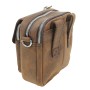 Cowhide Leather Cross-Body Waist Bag LS30