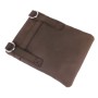Cowhide Leather Slim Cross-Body Waist Bag LS35