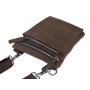 Cowhide Leather Slim Cross-Body Waist Bag LS35