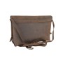 Cowhide Leather Slim Shoulder Bag LS36