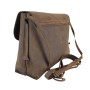 Cowhide Leather Slim Shoulder Bag LS36