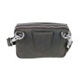 Cowhide Leather Slim Shoulder Waist Bag LS37