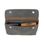 Cowhide Leather Slim Shoulder Waist Bag LS37