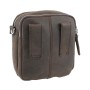 Cowhide Leather Small Shoulder Waist Bag LS40