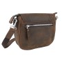 Cowhide Leather Slim Sling Shoulder Bag LS41