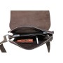 Full Grain Leather Casual Messenger Shoulder Bag LS63