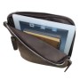 Full Grain Leather Slim Satchel Handbag iPAD Tablet Sleeve LS71