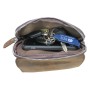 Full Grain Leather Hand Clutch Waist Pack LW05