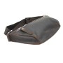 Long Shape Full Grain Leather Waist Pack LW09