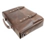 Classic Large Full Grain Leather Messenger Laptop Bag M62