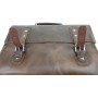 Classic Large Full Grain Leather Messenger Laptop Bag M62