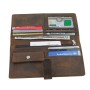 Cowhide Leather Long Wallet A645