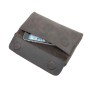 Cowhide Leather Slim Waist Pack Phone Holder B104