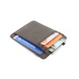 Full Grain Leather Card Cash Holder B157