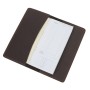 Full Grain Leather Simple Checkbook Cash Folder B160B