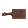 Full Grain Leather Luggage ID Tag B186