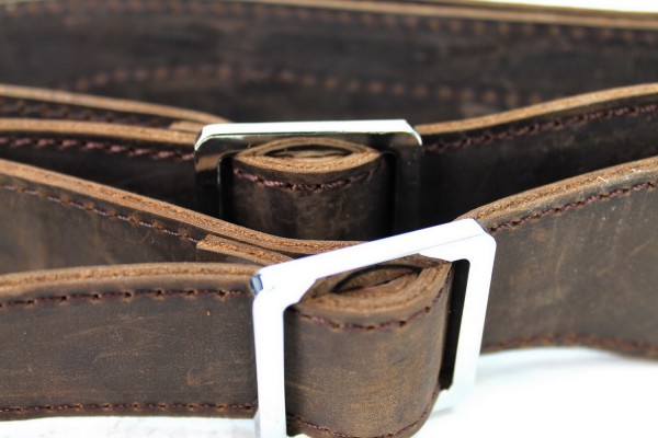 Full Leather Double Straps for Backpack Heavy Duty LA10