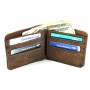 Cowhide Full Leather Cash ID Wallet MA12